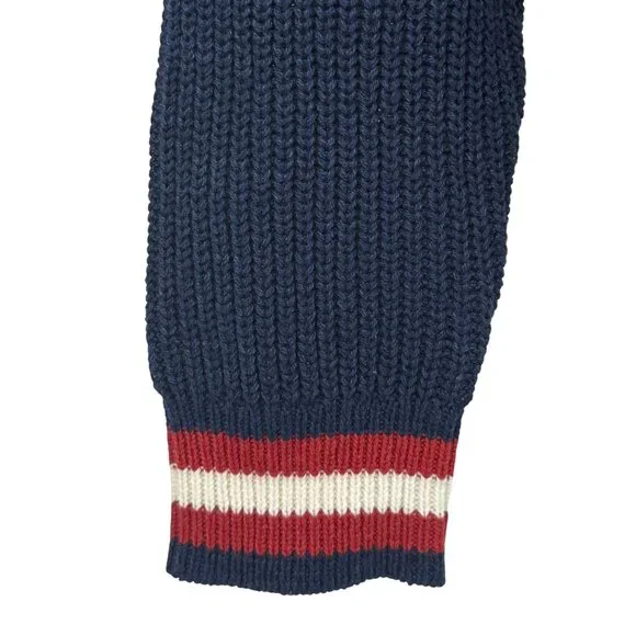 NWT American Eagle Cropped Letterman Cardigan Jacket • Y2K Preppy Collegiate S/M - Picture 8 of 16